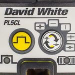 David White PL5CL Line and Dot Laser operating panel